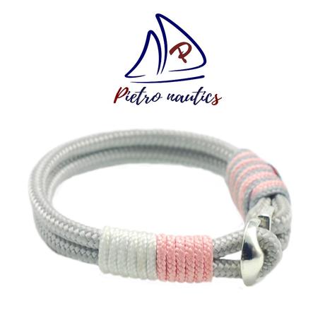 pietro-nautics-ezust-feher-puder-rozsaszin-vitorlas-karkoto-horgonyos-4mm-2soros