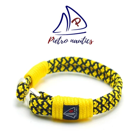 pietro-nautics-napsarga-fekete-gyemant-mintas-vitorlas-karkoto-horgonyos-4mm-2soros-sarga