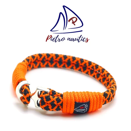 pietro-nautics-neon-narancs-fekete-gyemant-mintas-vitorlas-karkoto-horgonyos-4mm-2soros